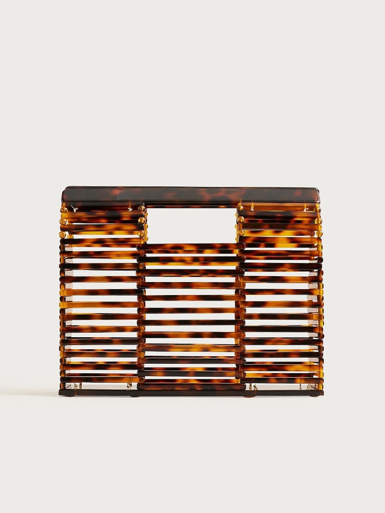 Like New J. Crew Tortoise Shell Clutch